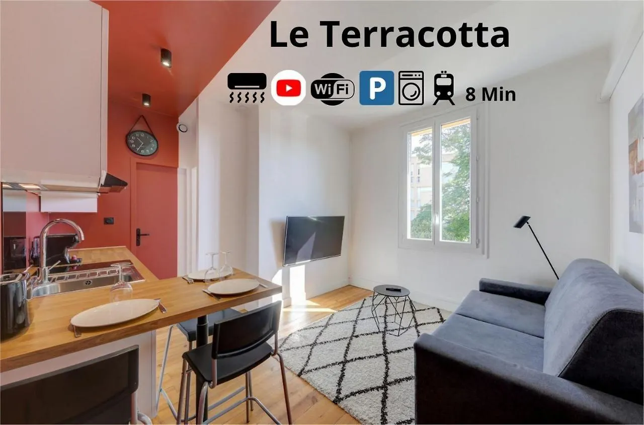 Terracotta-T2-Clim-Parking Gratuit Prive location